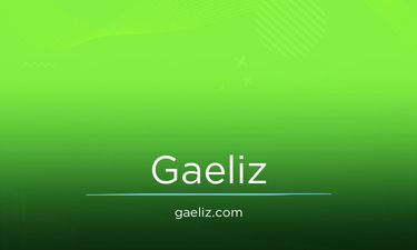 gaeliz.com - Creative brandable domain for sale