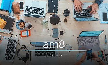Am8.co.uk - Creative brandable domain for sale