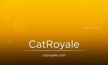 CatRoyale.com - Creative brandable domain for sale