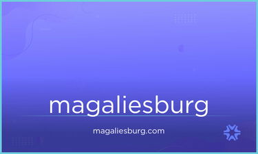 Magaliesburg.com - Creative brandable domain for sale