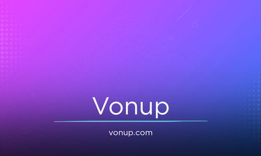 Vonup.com - Creative brandable domain for sale