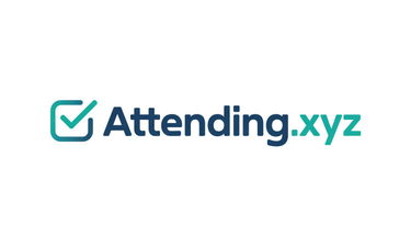 Attending.xyz - Creative brandable domain for sale