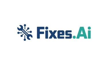 fixes.ai - Creative brandable domain for sale