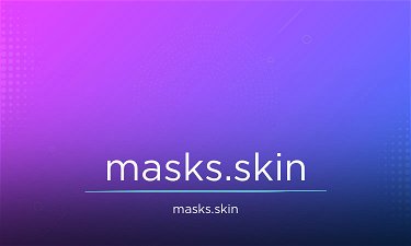 Masks.skin - Creative brandable domain for sale