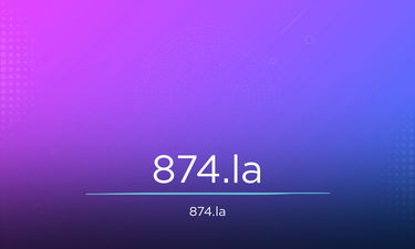 874.LA - Creative brandable domain for sale