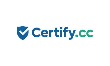 Certify.cc - Creative brandable domain for sale