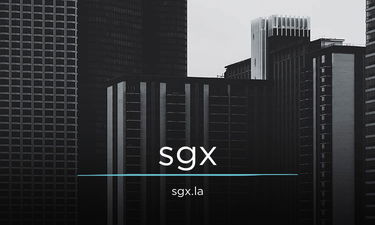 Sgx.la - Creative brandable domain for sale