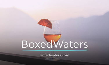BoxedWaters.com - Creative brandable domain for sale