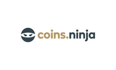 Coins.Ninja - Creative brandable domain for sale
