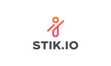 Stik.io - Creative brandable domain for sale