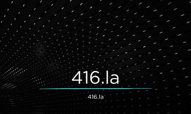 416.LA - Creative brandable domain for sale