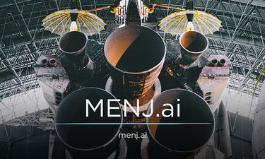 Menj.ai - Creative brandable domain for sale