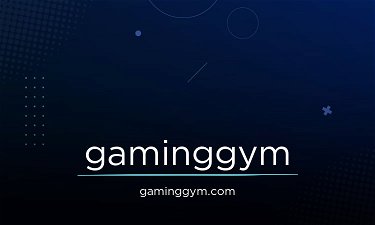 GamingGym.com - Creative brandable domain for sale