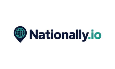 Nationally.io - Creative brandable domain for sale
