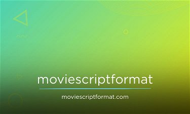 MovieScriptFormat.com - Creative brandable domain for sale