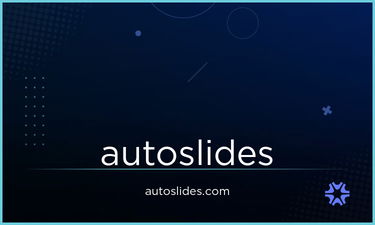 AutoSlides.com - Creative brandable domain for sale