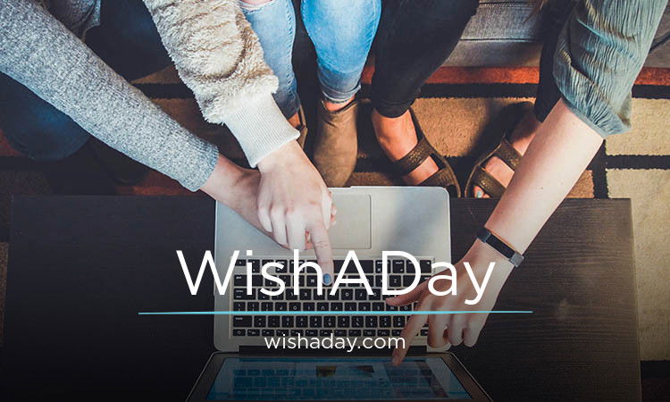 WishADay.com - Creative brandable domain for sale