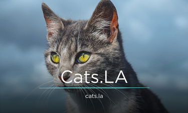Cats.LA - Creative brandable domain for sale