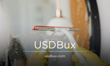 USDBux.com - Creative brandable domain for sale
