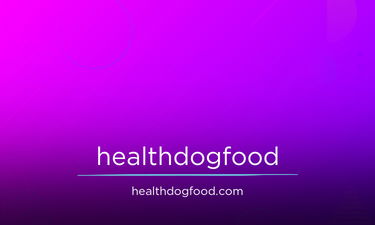 HealthDogFood.com - Creative brandable domain for sale