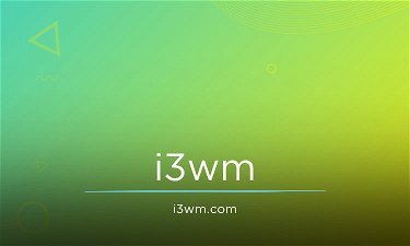 I3WM.com - Creative brandable domain for sale