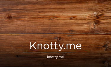 Knotty.me - Creative brandable domain for sale