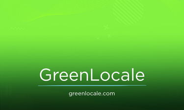 GreenLocale.com - Creative brandable domain for sale