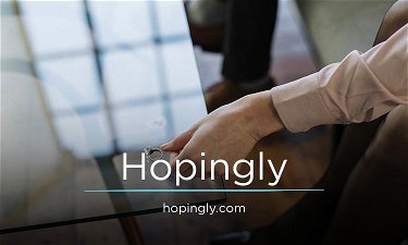 Hopingly.com - Creative brandable domain for sale