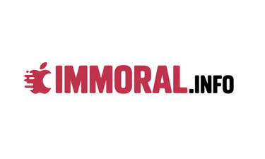 Immoral.info - Creative brandable domain for sale