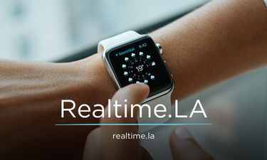 Realtime.LA - Creative brandable domain for sale