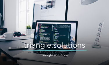 Triangle.solutions - Creative brandable domain for sale
