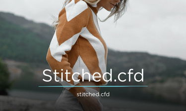 Stitched.cfd - Creative brandable domain for sale