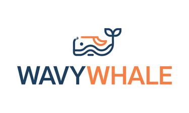 WavyWhale.com - Creative brandable domain for sale