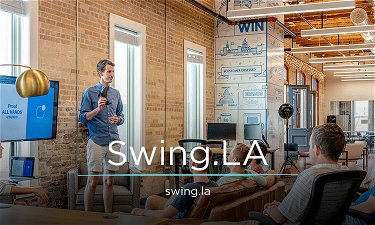 Swing.LA - Creative brandable domain for sale