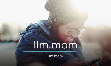 LLM.mom - Creative brandable domain for sale
