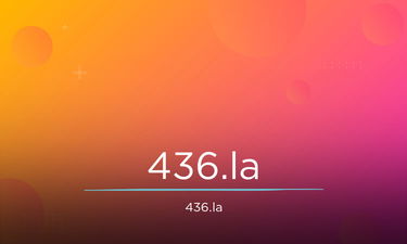 436.LA - Creative brandable domain for sale
