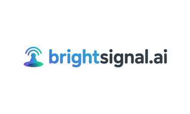BrightSignal.ai - Creative brandable domain for sale
