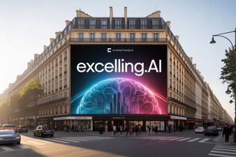 Excelling.ai - Creative brandable domain for sale