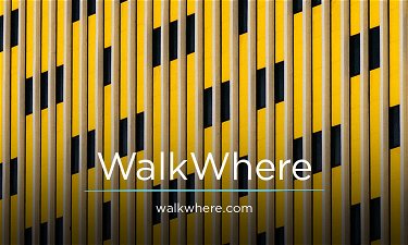 WalkWhere.com - Creative brandable domain for sale