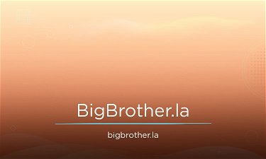 BigBrother.la - Creative brandable domain for sale