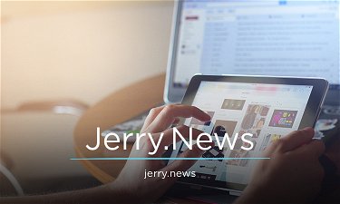 Jerry.News - Creative brandable domain for sale