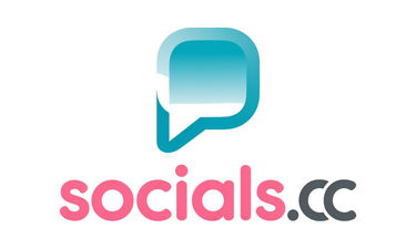 Socials.cc - Creative brandable domain for sale