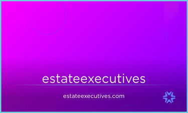 EstateExecutives.com - Creative brandable domain for sale