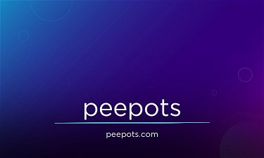 Peepots.com - Creative brandable domain for sale