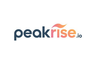 PeakRise.io - Creative brandable domain for sale