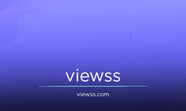 Viewss.com - Creative brandable domain for sale