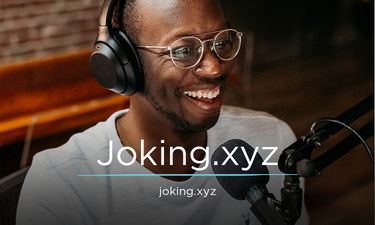 Joking.xyz - Creative brandable domain for sale