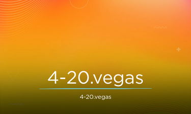 4-20.vegas - Creative brandable domain for sale