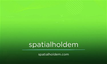 SpatialHoldem.com - Creative brandable domain for sale