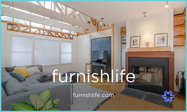 FurnishLife.com - Creative brandable domain for sale